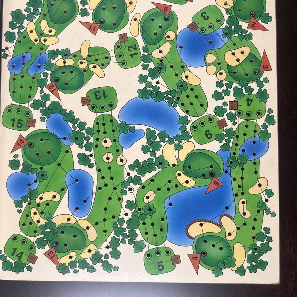 VTG  CribbGolf 1992 Board Game JK Games Complete 100% Cribbage Golf Retro Coffin - Picture 3 of 16